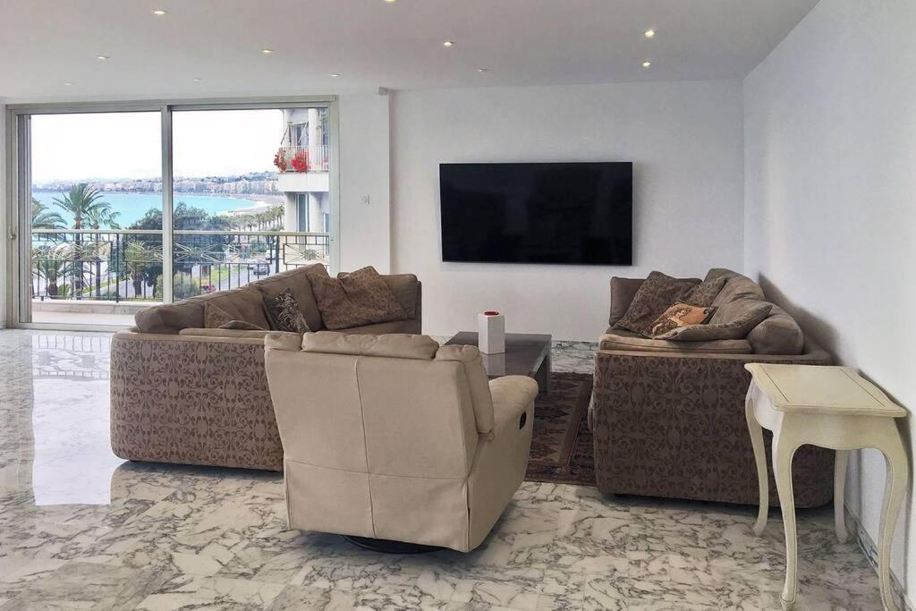Promenade Des Amazing Sea View 140m2 3br Apartment *