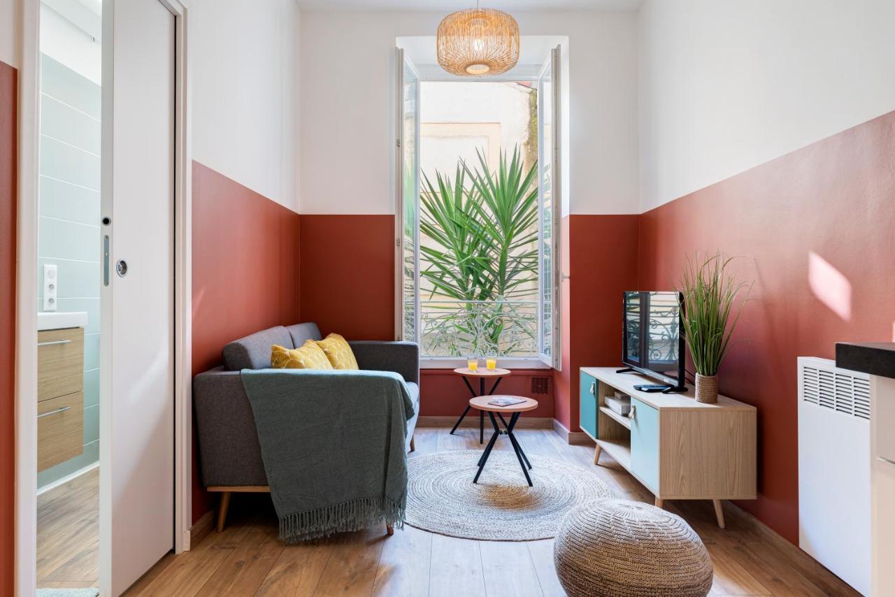 Appartement Cosy And Trendy 3 Bedrooms Train Tramway Nice