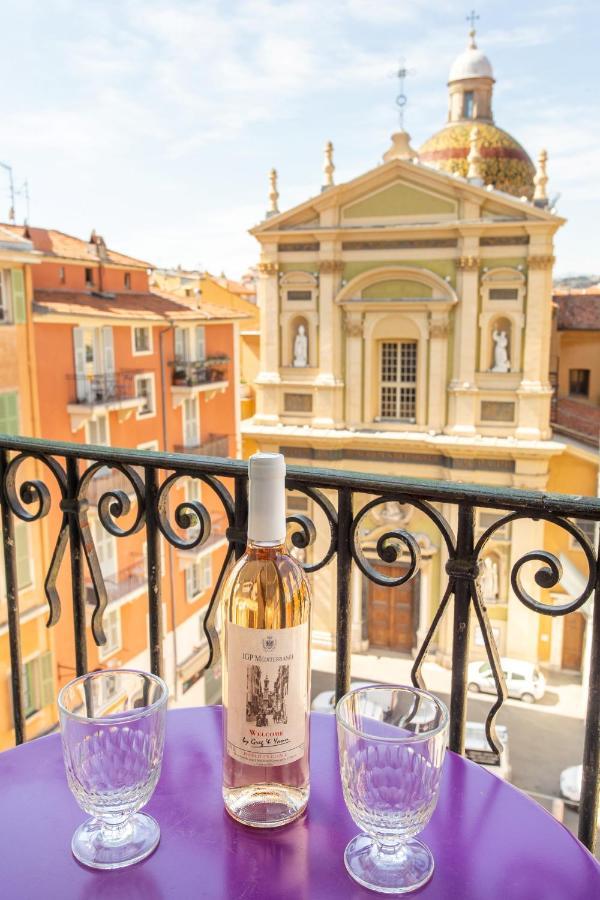 Ross 5- F2, Lumineux, Balcon, Loft, Clim, Vieux-nice