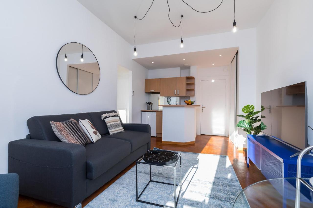 7 Medecin - Place Massena - 2p - Lumineux - Climatise Apartamento *