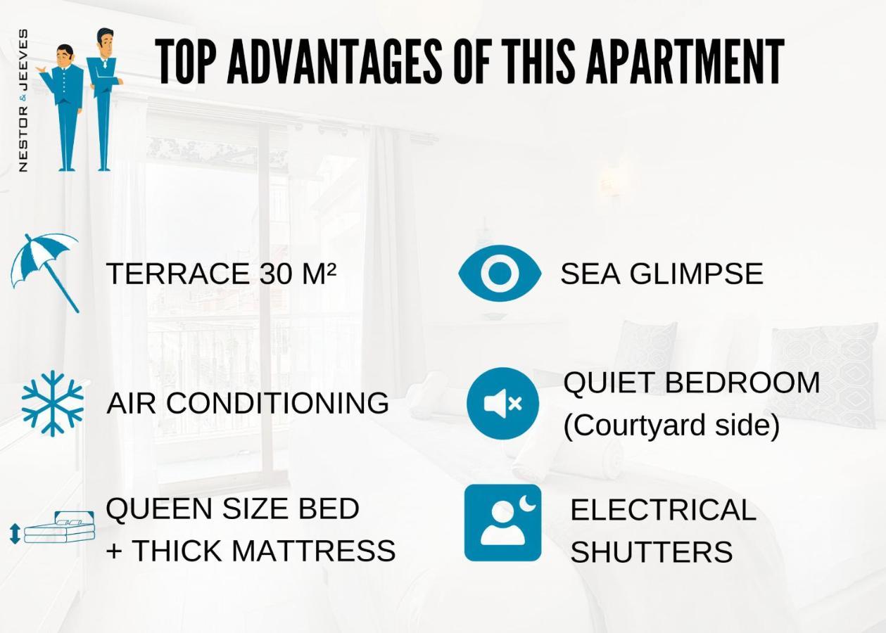 Nestor&jeeves - Sunrise Terrace - - Very Close Sea - Terrace 30m