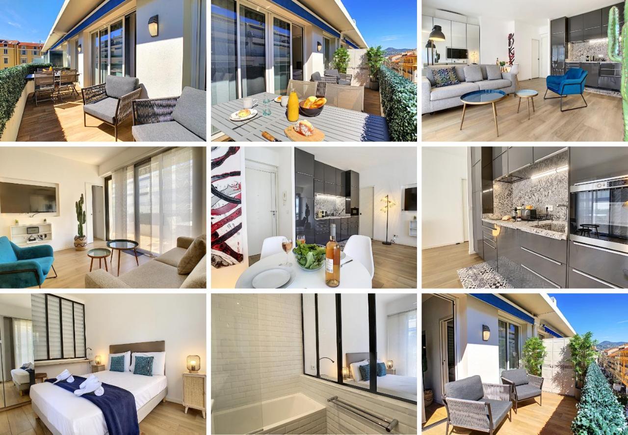 Nestor&jeeves - Reine Marie Terrasse - - Very Close Sea - Floor Apartment