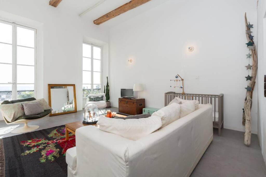 06j - Superb Duplex Loft With Ac - Sea View Apartment Nice