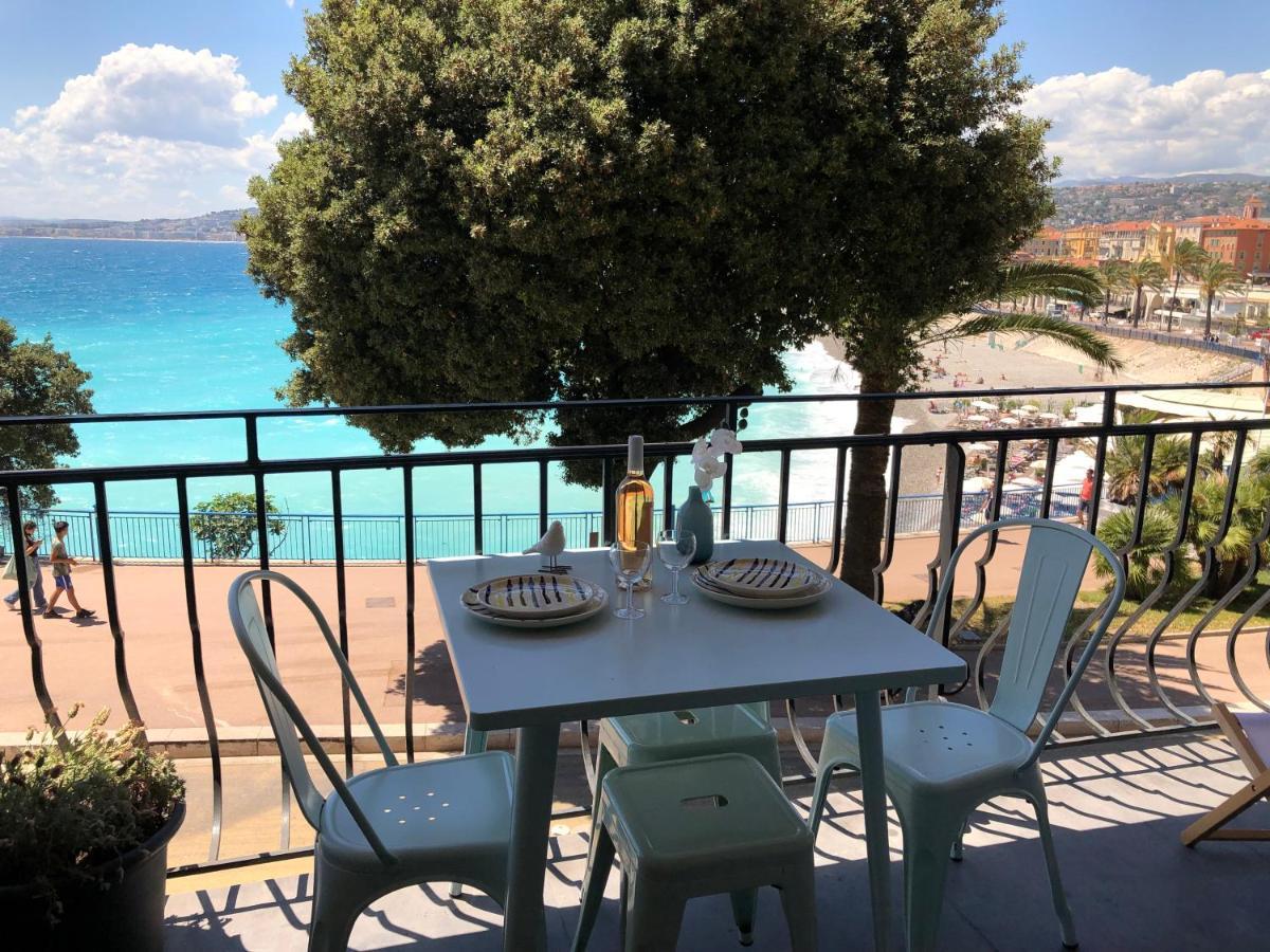 I - Face Mer, Design, Terrasse, Asc, Wifi, Clim Apartment Nice