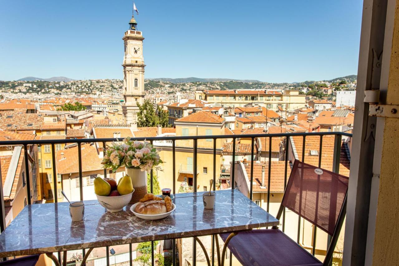 Providence - Elegant F3, Vue Incroyable, Balcon,ascenseur, Wifi Appartement Nice