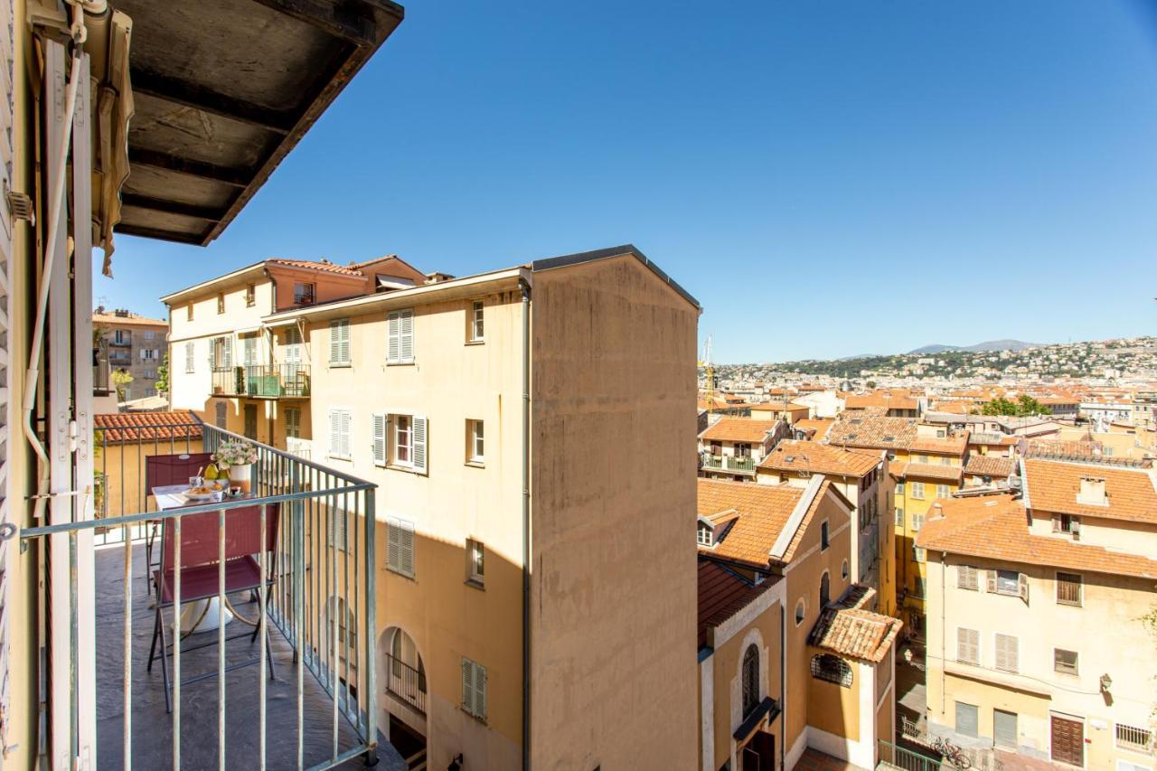 Apartment Providence - Elegant F3, Vue Incroyable, Balcon,ascenseur, Wifi Nice