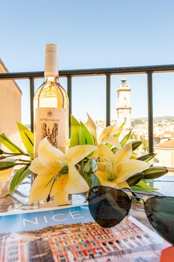 Apartment Providence - Elegant F3, Vue Incroyable, Balcon,ascenseur, Wifi Nice