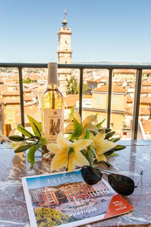 Providence - Elegant F3, Vue Incroyable, Balcon,ascenseur, Wifi Nice