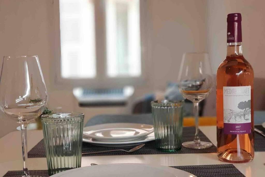 Apartment 2 Chambres Refait A Neuf, Climatise, A 2 Min De La