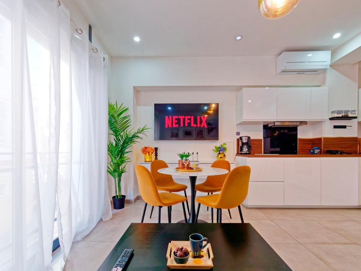 Apartment Chic & Cosy In Hyper Center, Parking Free & Air Conditioned & Wifi
