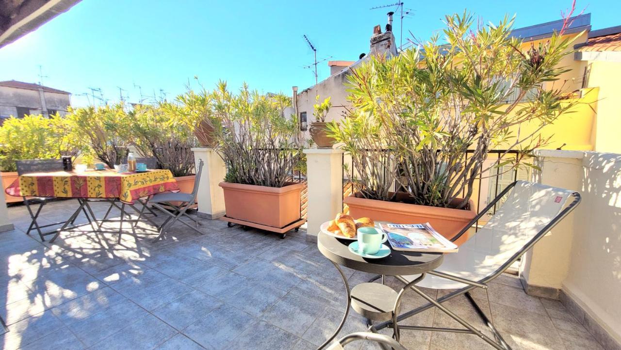 Ze Perfect Place - De Charme Nicois - 2 Chb & 2 Sdb - Ac - Terrasse - Vieux Apartment