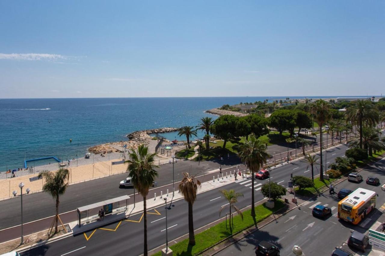 Sunny Private With Sea View Near The Beach * Nice