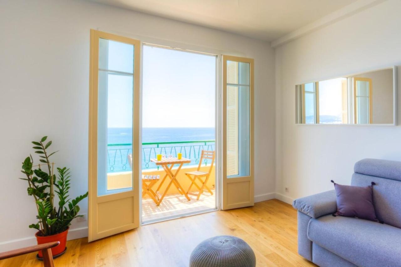 Sunny Private With Sea View Near The Beach * Nice