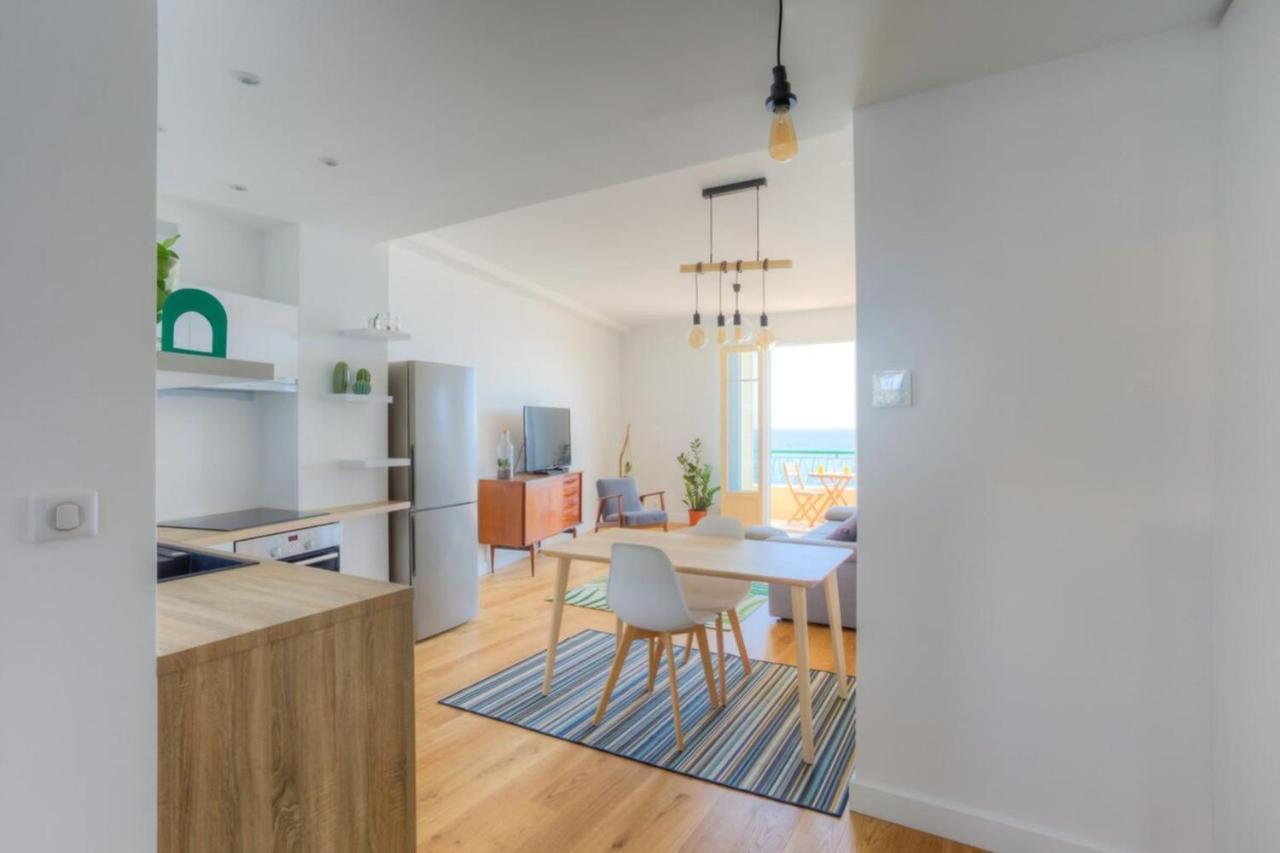 Apartment Sunny Private With Sea View Near The Beach Nice