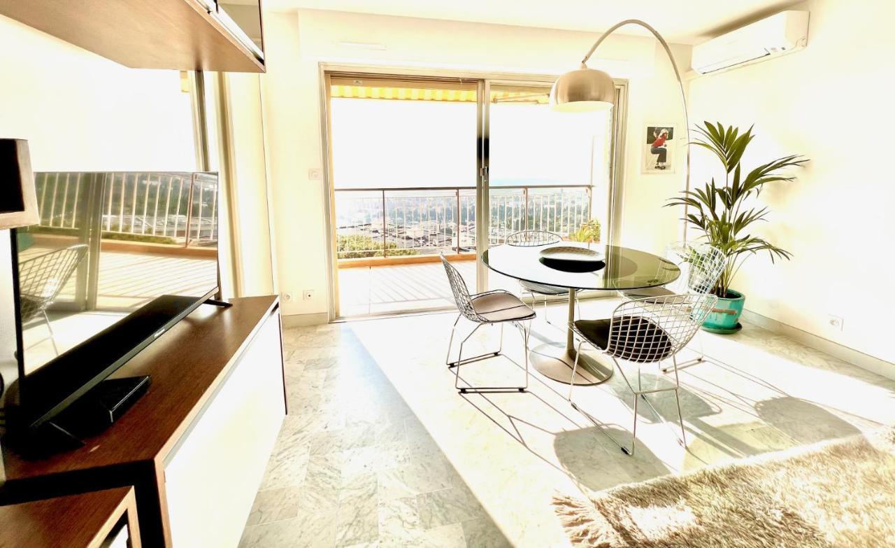 Riviera - Superbe Studio Piscine Et Parking - Fabron - Terrasse De Nicerama Apartment