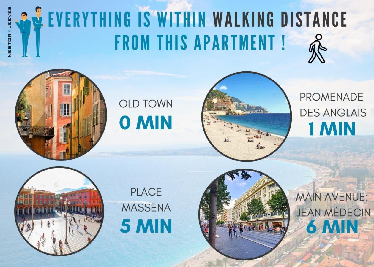 Apartment Nestor&jeeves - Le Saleya - Old Town - - Very Close Sea Nice