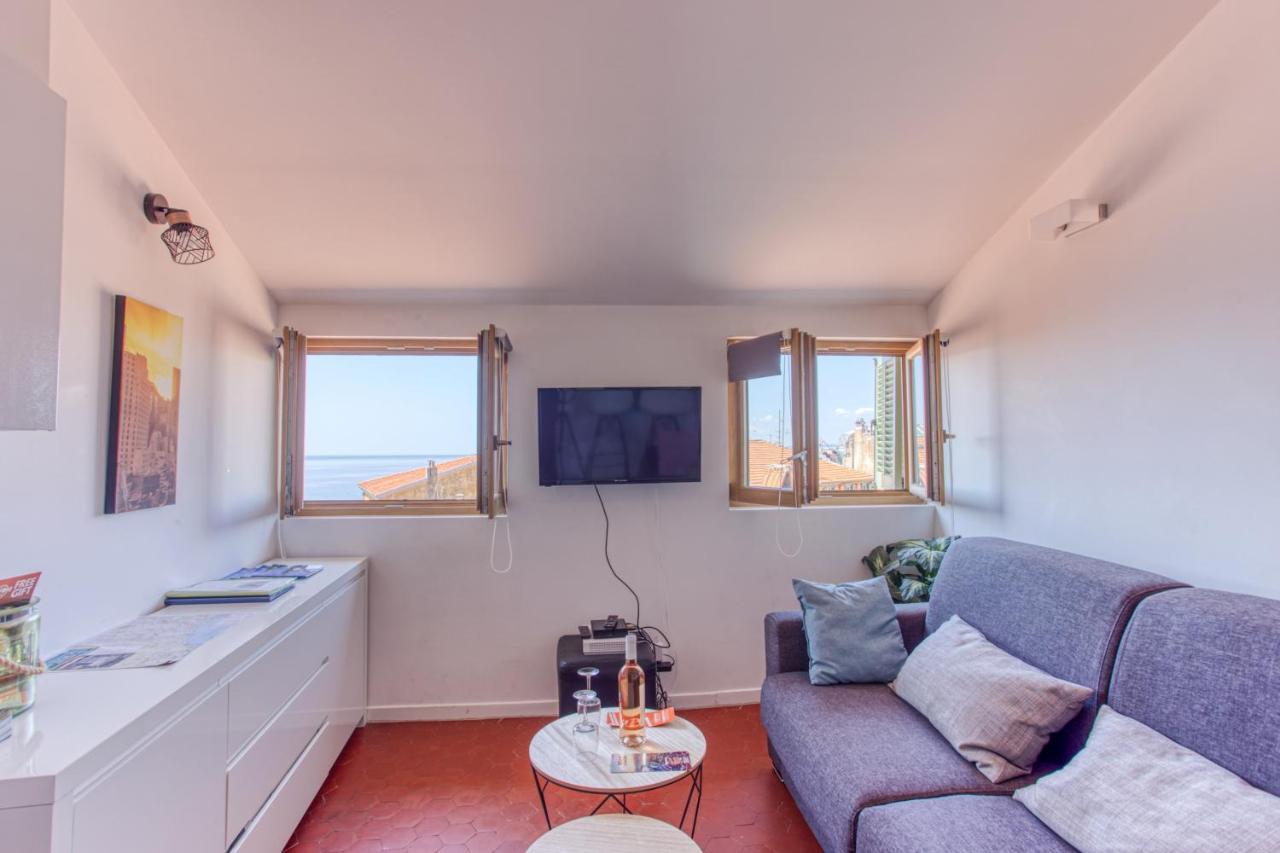 Gilly 4 - Exceptional 2beds, Sea View, Modern,a/c, Old Town Nice