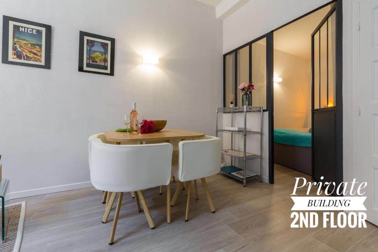 Appartement Private Building, 4 Apts, Unique At Nice- Old Town