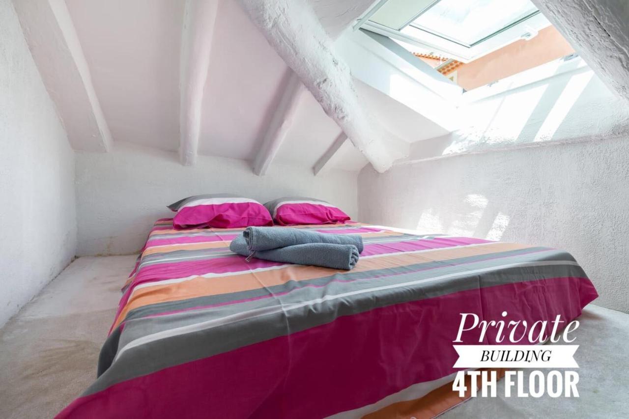 Appartement Private Building, 4 Apts, Unique At Nice- Old Town