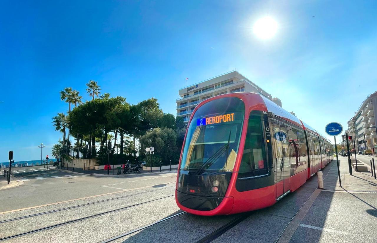 Apartment 1 Min To The - Kitchen - Tramway - Air Conditioner - Wifi - Promenade Des Nice