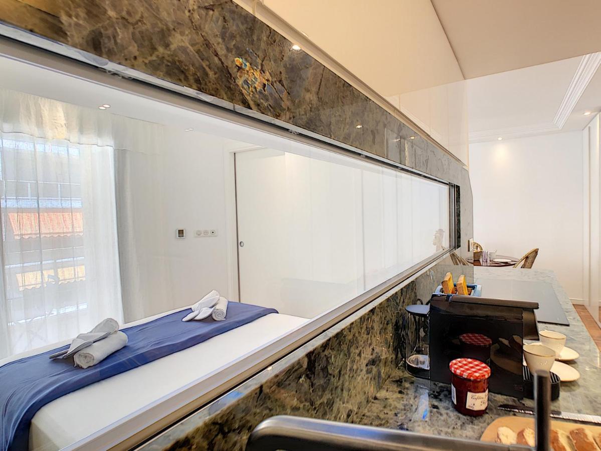 Blue Riviera Terrace Train Station Nice