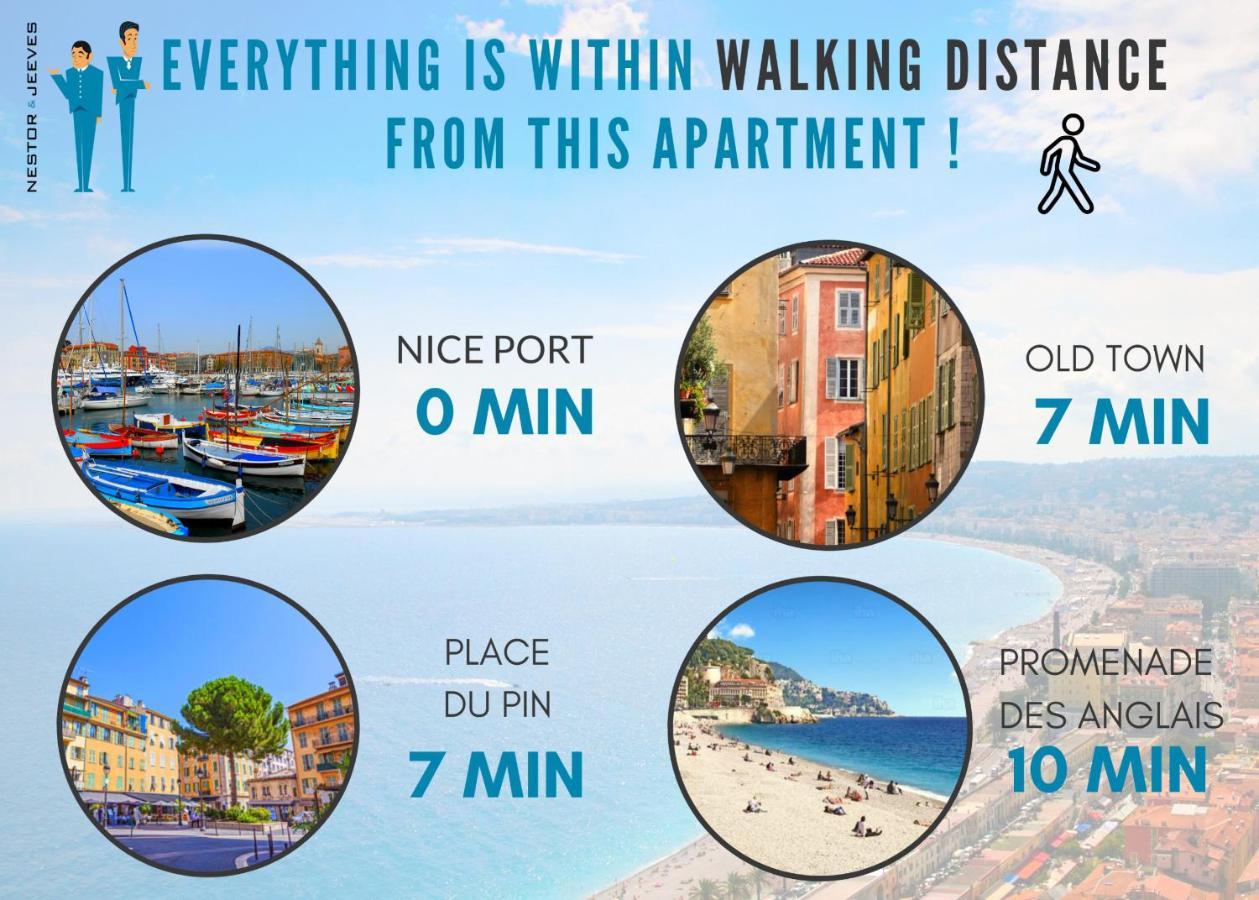 Nestor&jeeves - Port Lympia - Port Area - Close Old Town Nice