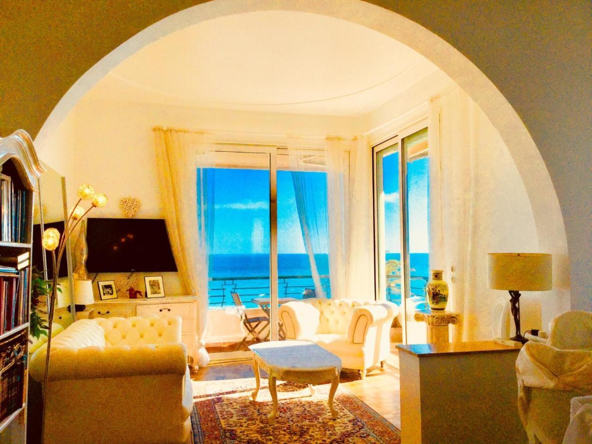 Endless Stunning Mediterranean Sea Views Promenade Des Apartment Nice