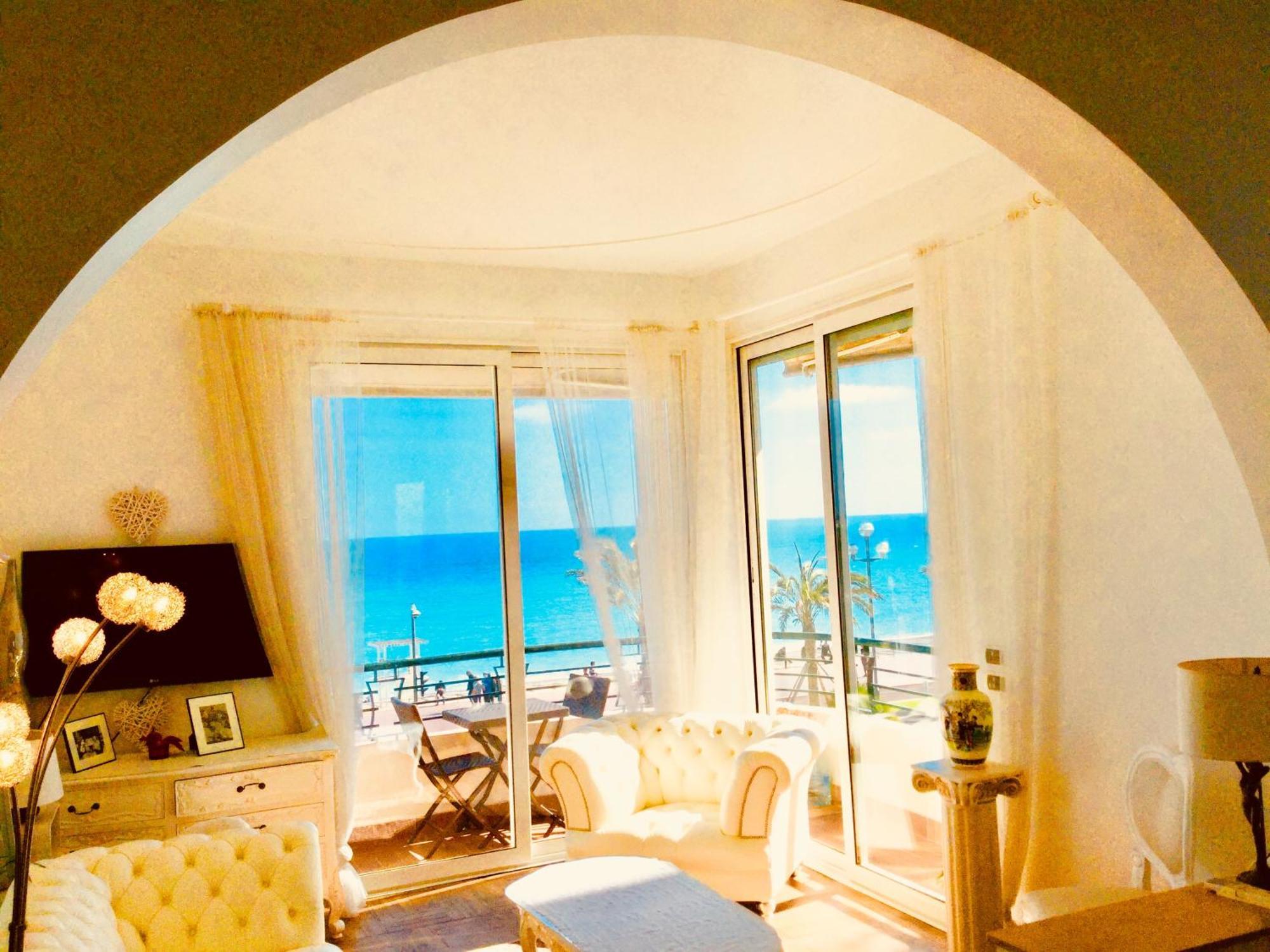 Apartment Endless Stunning Mediterranean Sea Views Promenade Des Nice