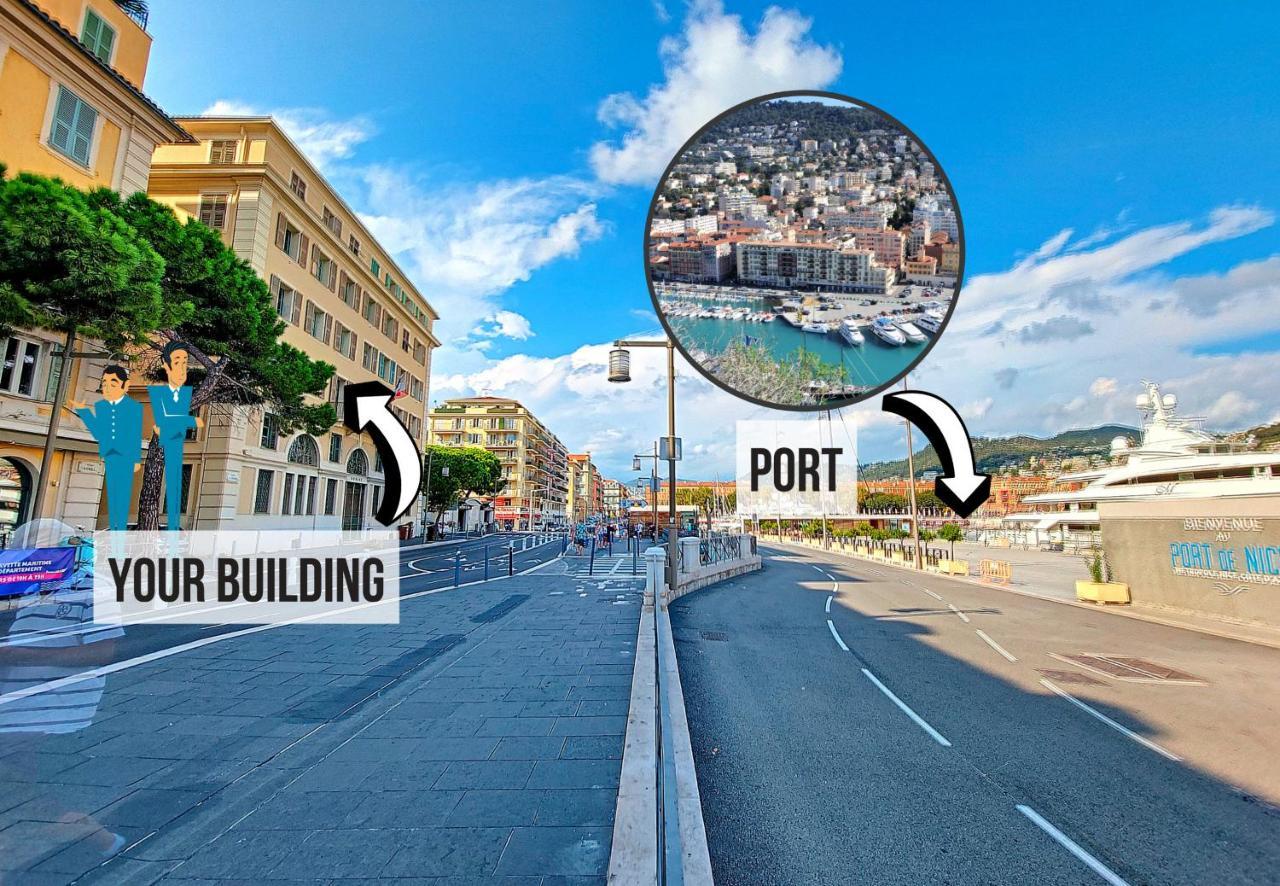 Nestor&jeeves - Port Lympia - Port Area - Close Old Town Apartment Nice