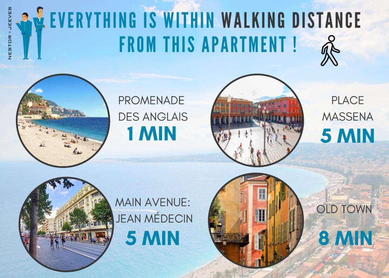 Nestor&jeeves - Anglican Terrasse - - Very Close Sea Nice