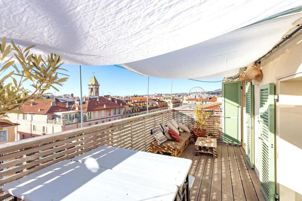 #9 Opera's Duplex Panoramic Sea View Terrace & Ac 1min To Apartment *