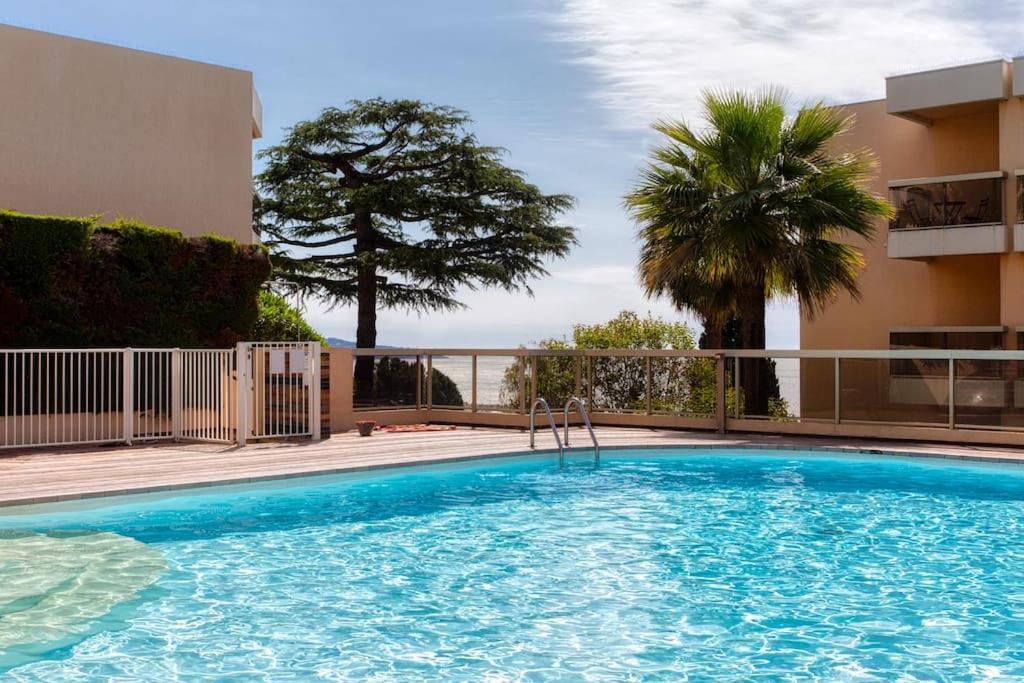 #12 Fabron Sweaming-pool Garage Ac Wifi & Sea View Apartamento Nice