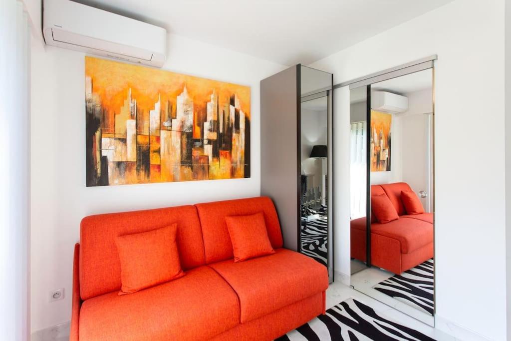Apartment #12 Fabron Sweaming-pool Garage Ac Wifi & Sea View