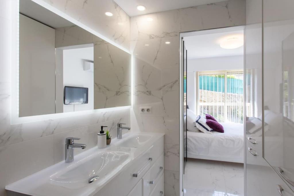 #12 Fabron Sweaming-pool Garage Ac Wifi & Sea View *