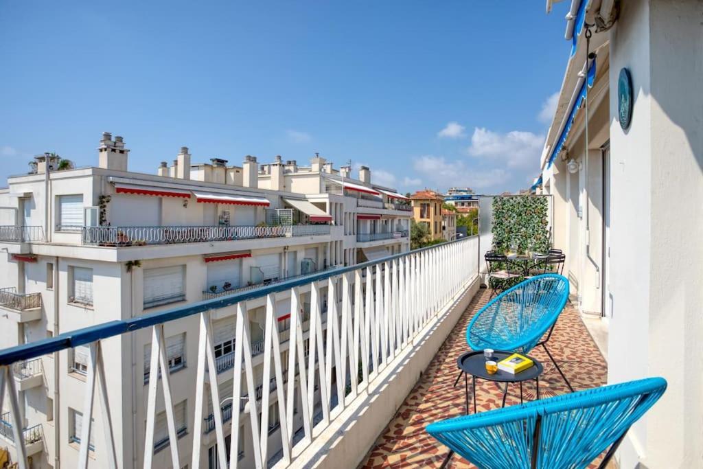 #15 2p Magnan Sea View 5 Min Terrace & Parking