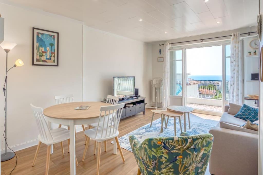 Apartment #15 2p Magnan Sea View 5 Min Terrace & Parking Nice