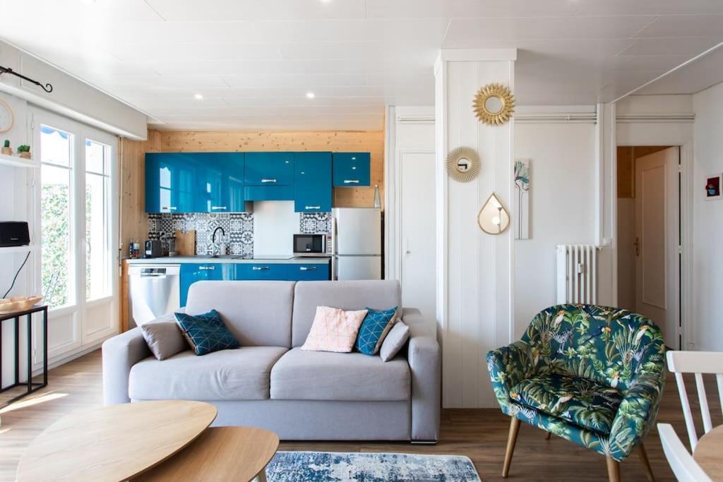 Apartment #15 2p Magnan Sea View 5 Min Terrace & Parking