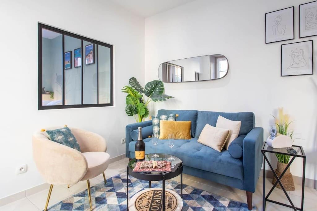 Apartment #20 2p Port/parking/ac/central Elegant 5min Promenade