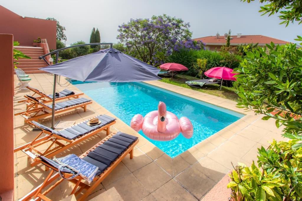 #21 180° Sea View Pool Parking 9pax Bbq Wifi Ac Nice