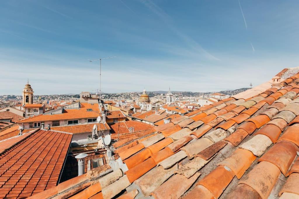 #32 Panoramic Sea View Over Old Town Terrace & Ac Apartment Nice