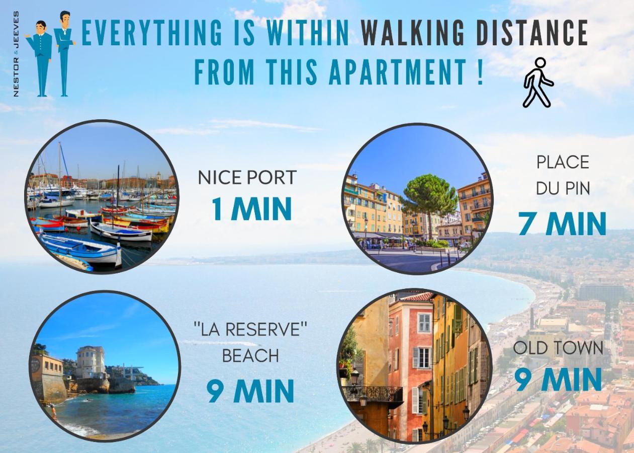 Nestor&jeeves - L'ancre - Port District - Close Old Town * Nice