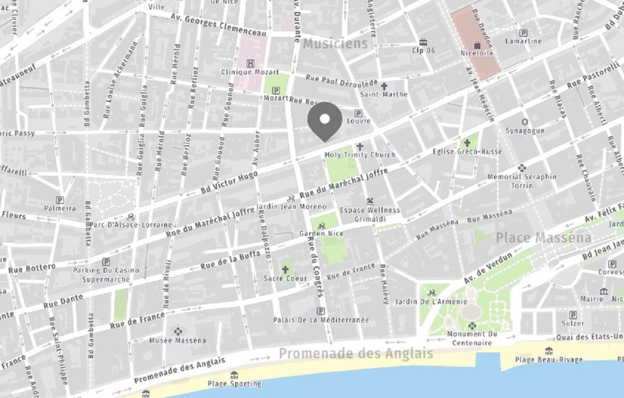 Riviera - Cote D'azur - Grimaldi Ac - Promenade Des Anglais Apartment 4*