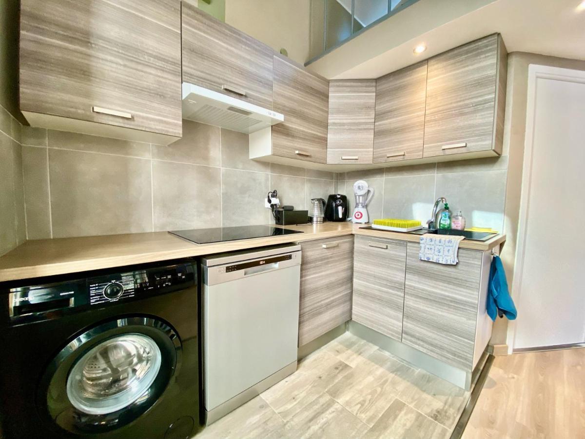 Lovely & Sunny Loft Heart Of With A/c! Apartamento Nice