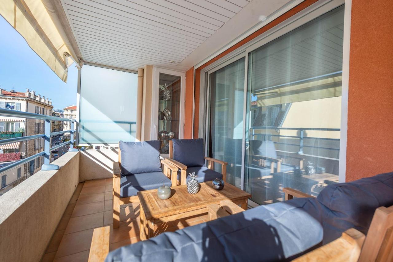 Heart Of Nice- Modern Elegant 2br Flat Big Terrace Apartment