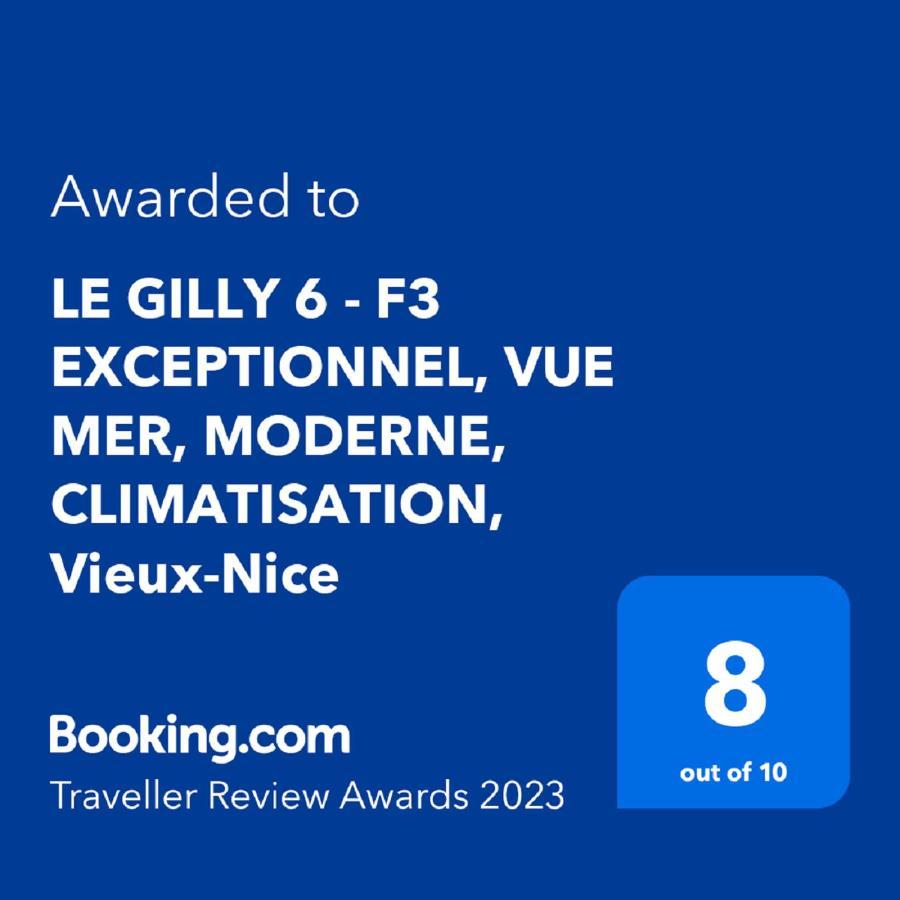 Appartement Le Gilly 6 - F3 Exceptionnel, Vue Mer, Moderne, Climatisation, Vieux-nice