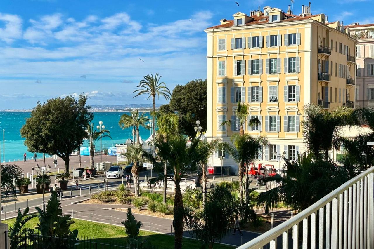 Apartment Opera Promenade 4 Renovated 3 Bedrooms Balcony Sea View Ac Nice