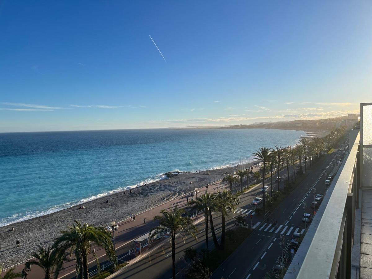 Apartment Promenade Des Anglais, 7e Etage, Vue Degagee Sur La Mer Nice
