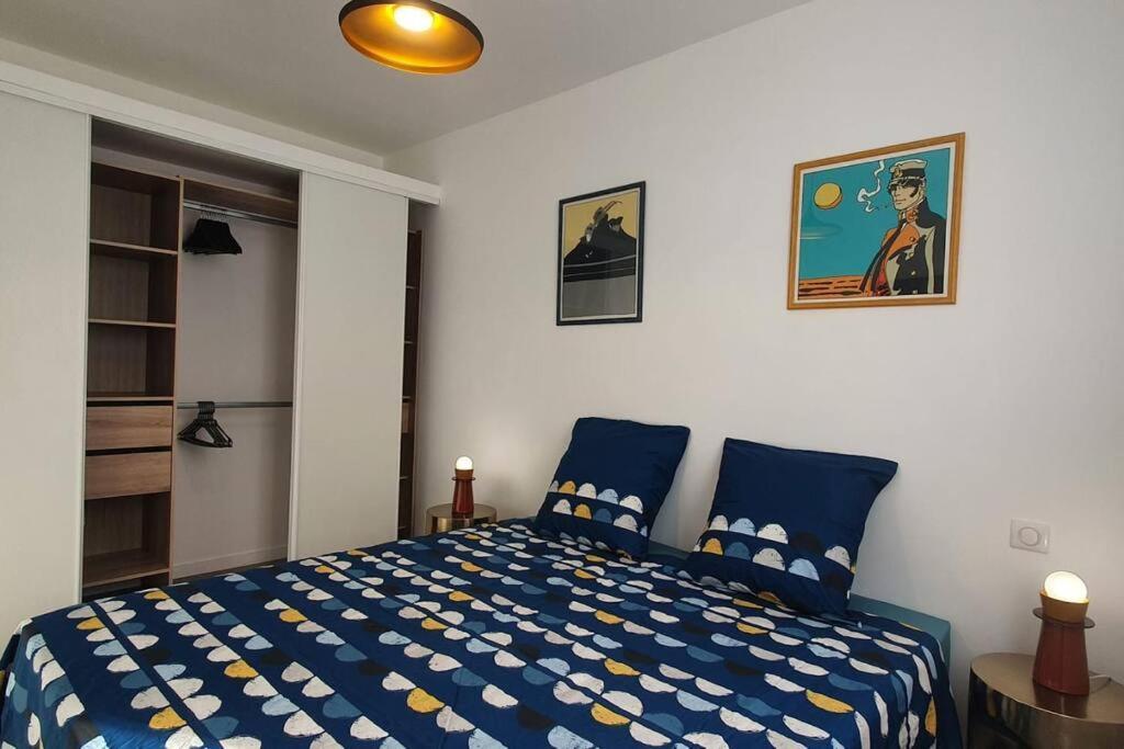 Apartment Bd Grosso 4 Prs, 300m Plage, Clim, Parking Nice