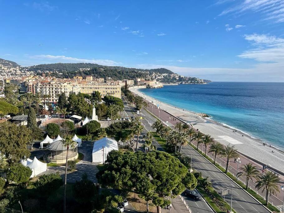 Bd Grosso 4 Prs, 300m Plage, Clim, Parking Apartment Nice