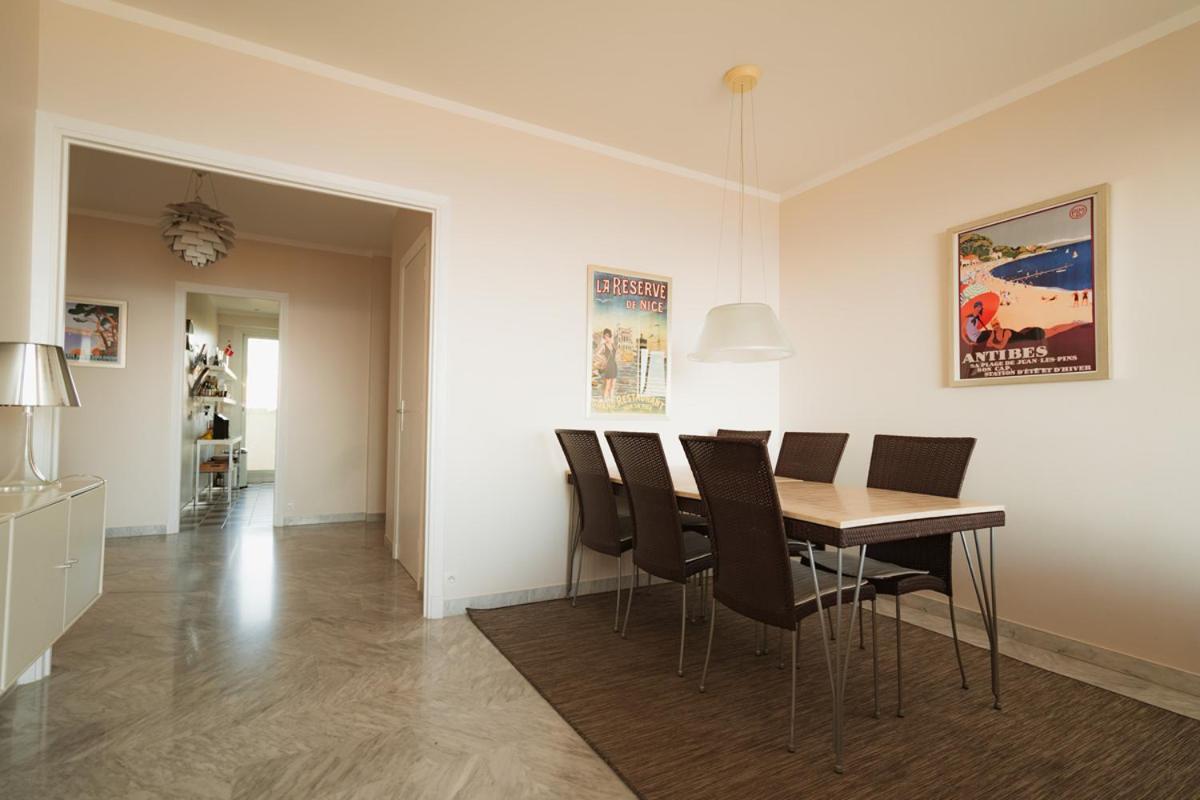 Appartement Exceptionnel 4 Pieces Vue Panoramique Baie Des Anges Proche *